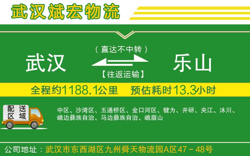 武漢到樂山貨運(yùn)公司