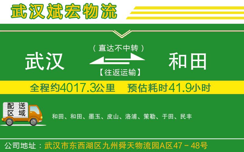 武漢到和田貨運(yùn)公司