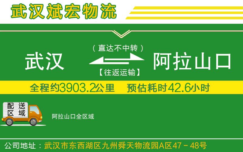 武漢到阿拉山口物流專線