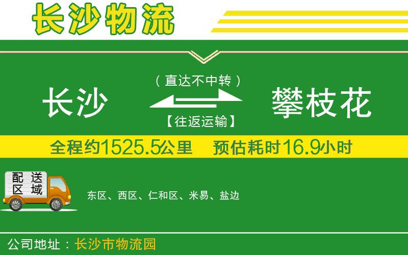 長沙到攀枝花物流公司
