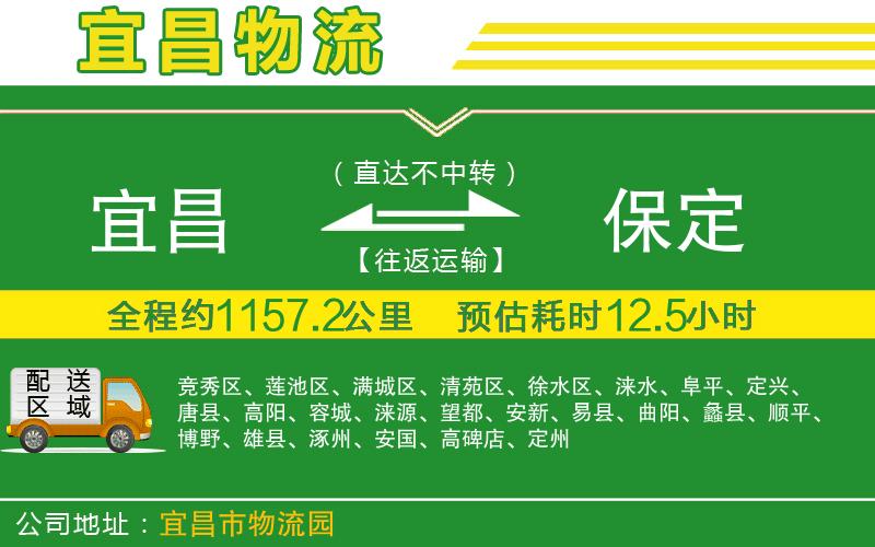 宜昌到保定物流公司