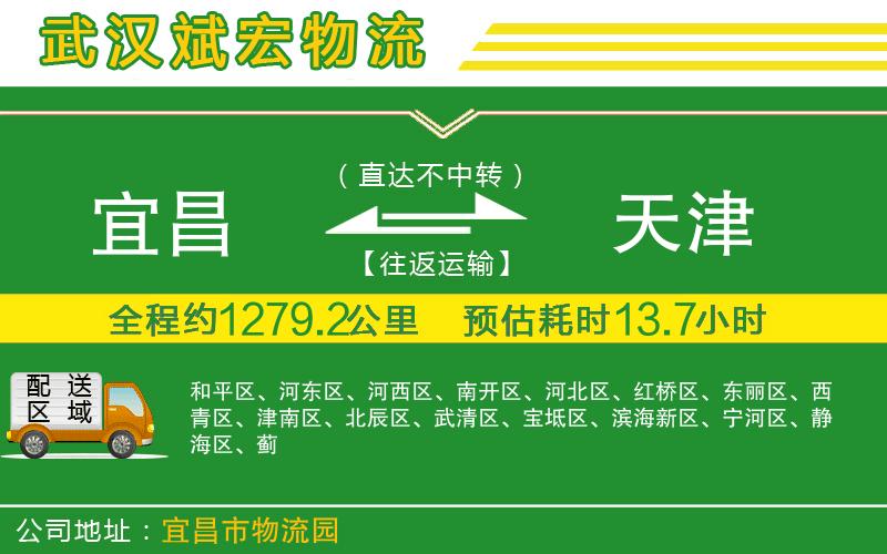 宜昌到天津物流公司
