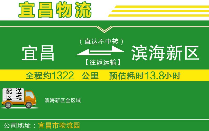 宜昌到濱海新區(qū)物流公司