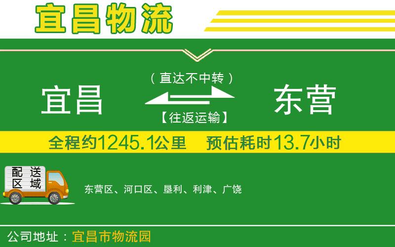 宜昌到東營物流公司