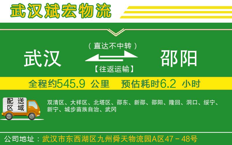 武漢到邵陽貨運(yùn)專線