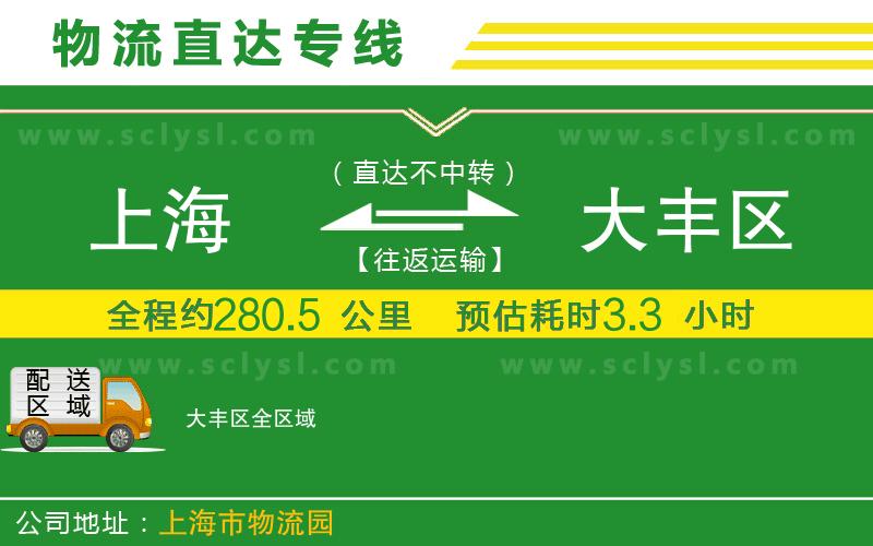 上海到大豐區(qū)物流專線