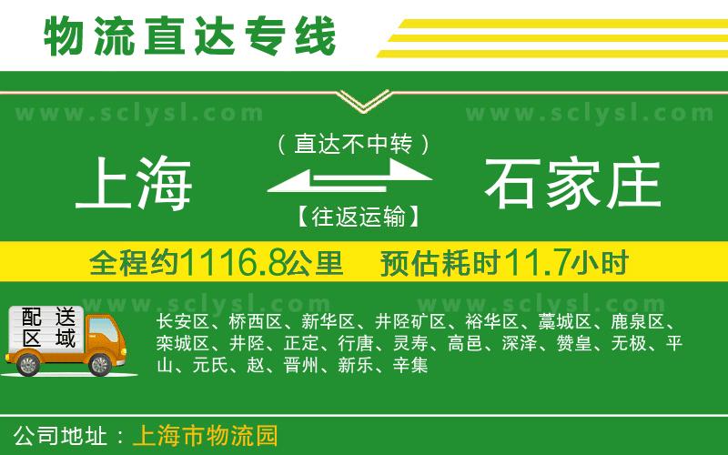 上海到石家莊物流專線