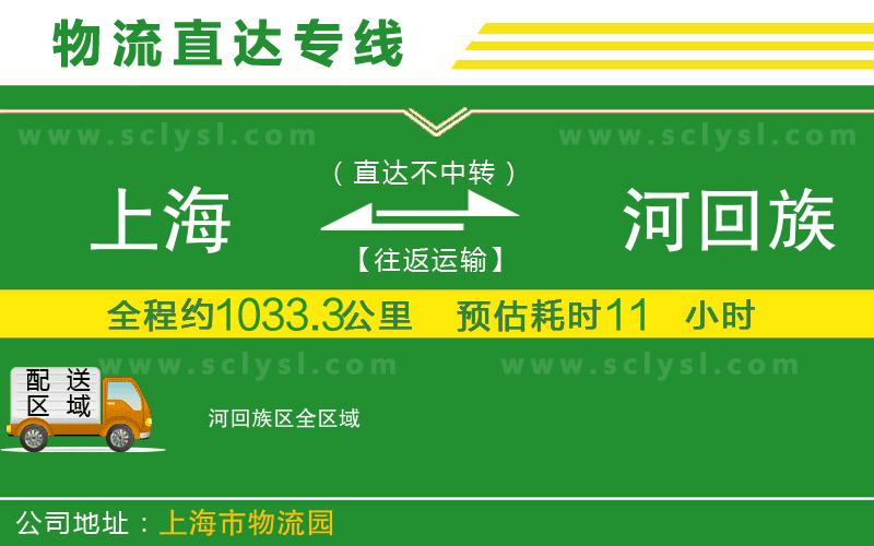 上海到瀍河回族區(qū)物流專線