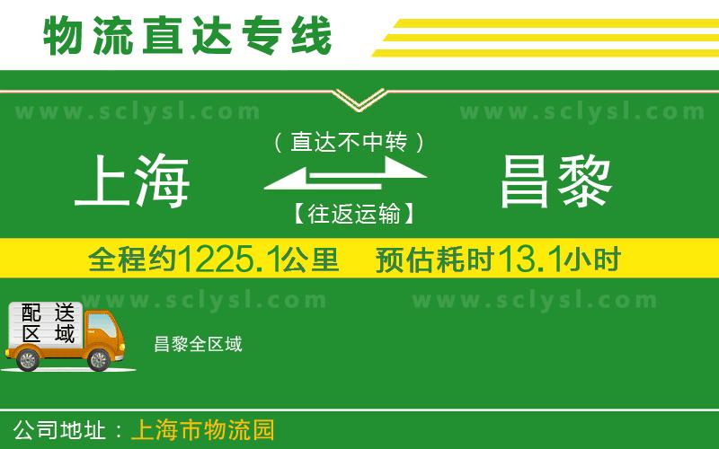 上海到昌黎物流專線