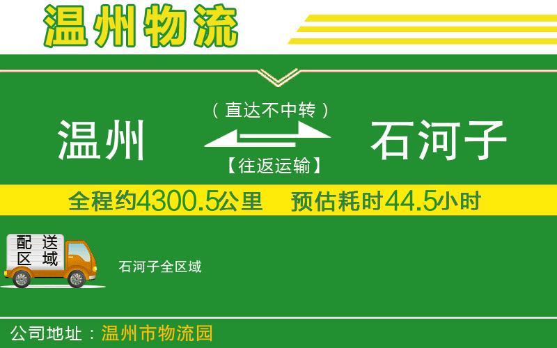 溫州到石河子貨運(yùn)專(zhuān)線(xiàn)