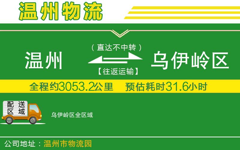 溫州到烏伊嶺區(qū)貨運(yùn)公司